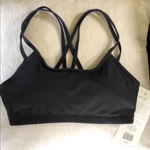 NEW Black Lucy Yoga/Sports Bra/Bralette - Size S